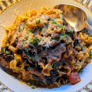 CUCINA Enoteca - The Short Rib Mafaldine was average, nothing spectacular. - Italian Near Me - Irvine, California