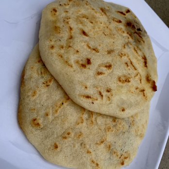 Cojutepeque Restaurant - Pupusas with beans and cheese - Salvadoran Near Me - Los Angeles, California