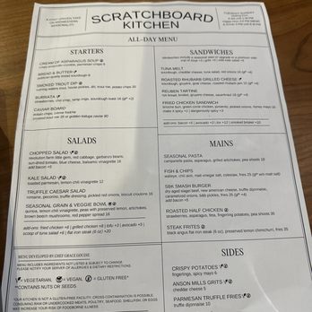 Scratchboard Kitchen - Menu - Breakfast & Brunch Near Me - Arlington Heights, Illinois