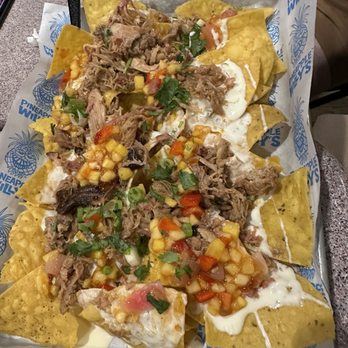 Pineapple Willy's - Pork Nachos - Seafood Near Me - Panama City Beach, Florida Pineapple Willy's - Pork Nachos - Seafood Near Me - Panama City Beach, Florida