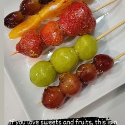 Fresh Strawberry, Whole Mandarin Orange, Limited Time Cotton Candy Green Grapes, Purple Seedless Grapes Fresh Strawberry, Whole Mandarin Orange, Limited Time Cotton Candy Green Grapes, Purple Seedless Grapes