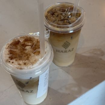 Haraz Coffee House - Salted caramel latte & sugar free vanilla latte - Coffee & Tea Near Me - Fairfax, Virginia