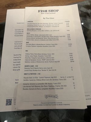 Menu photo 2 Fish Shop Washington, DC, DC