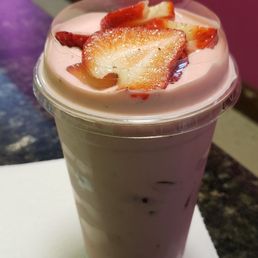 Fresas con crema Fresas con crema