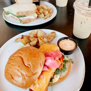 Everyday Eatery - Pesto turkey and the chipotle chicken sandwich. Perfectly pickled red onions! - Cafes Near Me - Irvine, California Everyday Eatery - Pesto turkey and the chipotle chicken sandwich. Perfectly pickled red onions! - Cafes Near Me - Irvine, California