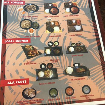 Kehau's Kitchen - Menu2 - Hawaiian Near Me - Aiea, Hawaii