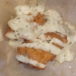 Domino's Pizza - Garlic parm sauce? Gross