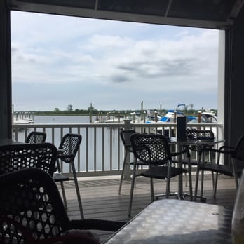 EvenTide Grille - View from the deck, perfect way to enjoy the nice weather at lunch! - American Near Me - Sea Bright, New Jersey