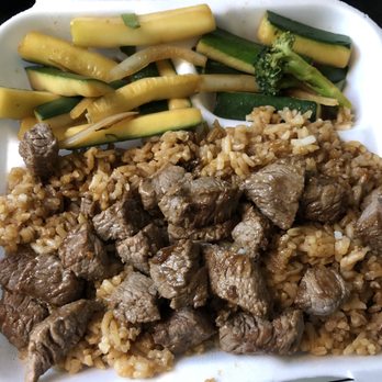 Hibachi Fusion - Steak Hibachi- not a real favorite! - Japanese Near Me - Greensboro, North Carolina