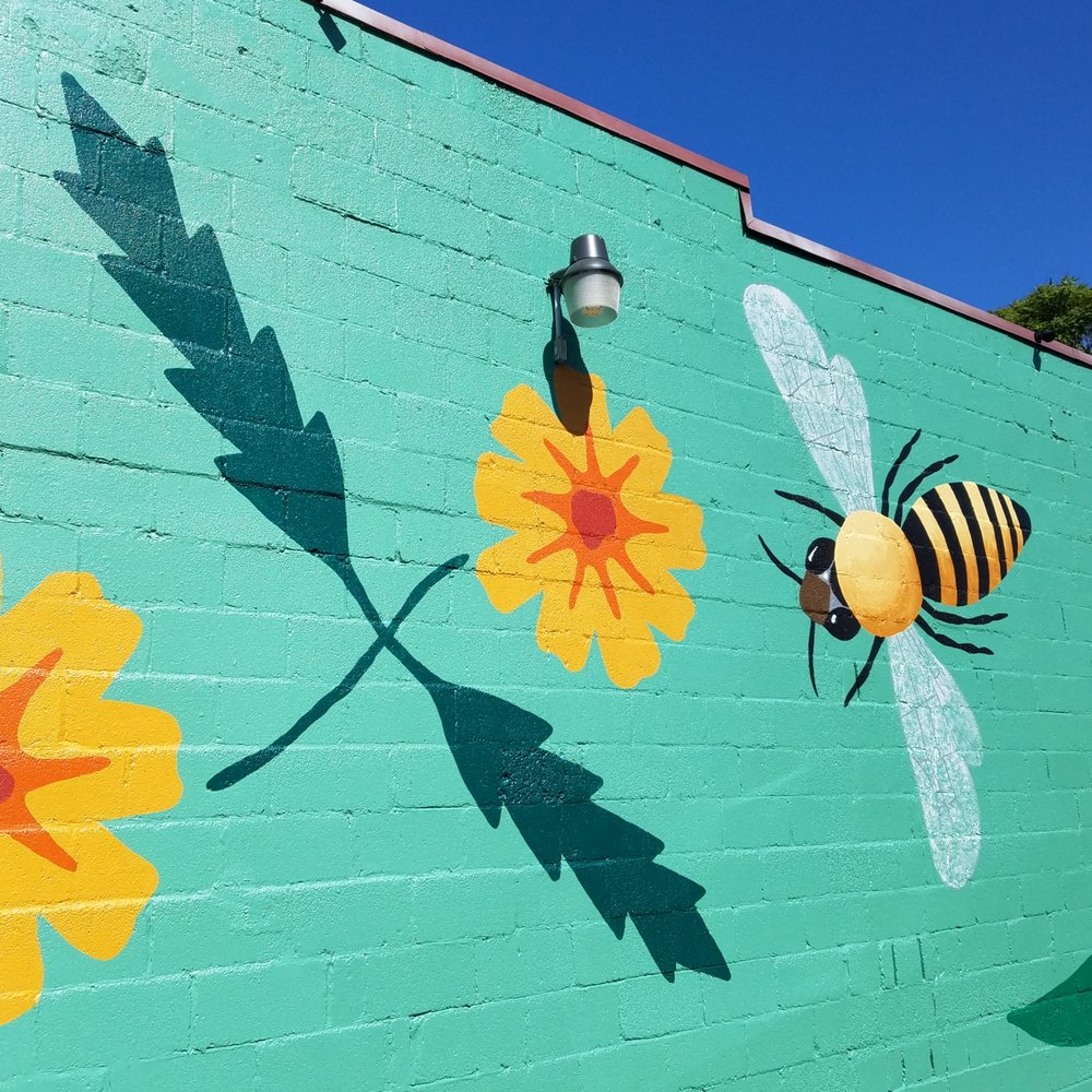 Seven Flowers mural - Seven Flowers by Tosca Carranza 2019 - Public Art Near Me - Indianapolis, Indiana Seven Flowers mural - Seven Flowers by Tosca Carranza 2019 - Public Art Near Me - Indianapolis, Indiana