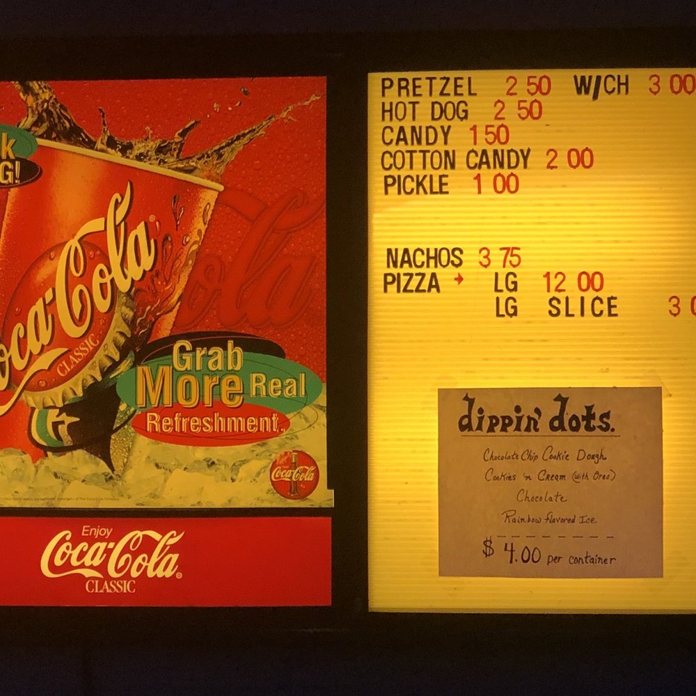Skateport Plaza - Snack bar menu November 2019 - Skating Rinks Near Me - Ballwin, Missouri