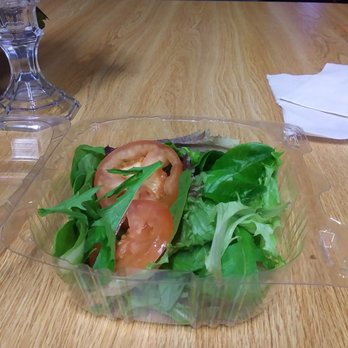 Corner Bakery - Side salad.. only lettuce and tomatoes are not cut for a salad. Was really disappointed... First time ordering from there. - Soup Near Me - San Antonio, Texas Corner Bakery - Side salad.. only lettuce and tomatoes are not cut for a salad. Was really disappointed... First time ordering from there. - Soup Near Me - San Antonio, Texas