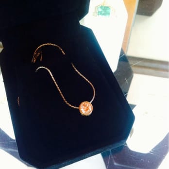 John David Cooney - College graduation present- a custom necklace made by John from the diamond on Grandma's wedding ring. - Jewelry Near Me - Stuart, Florida
