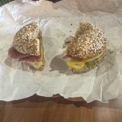 Turkey bacon Egg, & Cheese avocado