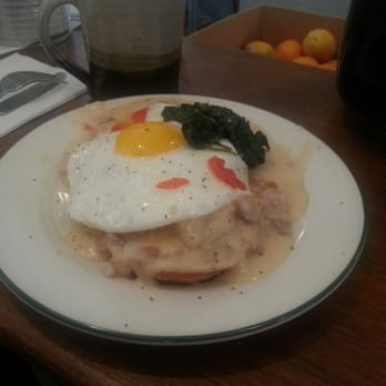 sam a.m - Biscuit and sausage gravy. - Cafes Near Me - Jersey City, New Jersey