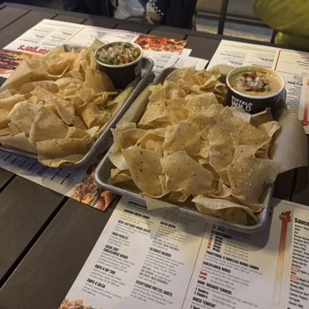 Buffalo Wild Wings - Chips with guacamole & chips with chili cheese - Chicken Wings Near Me - San Diego, California Buffalo Wild Wings - Chips with guacamole & chips with chili cheese - Chicken Wings Near Me - San Diego, California