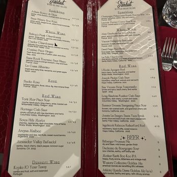 Stardust - Menu - Cocktail Bars Near Me - Boise, Idaho Stardust - Menu - Cocktail Bars Near Me - Boise, Idaho