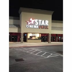 Star Cinema Grill - Front Entrance - location is situated on the far right corner of the complex
