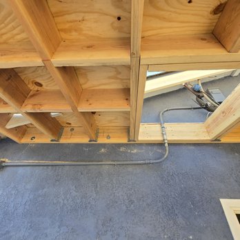 Persi Homes - Boxing out to support our AC unit - General Contractors Near Me - Irvine, California