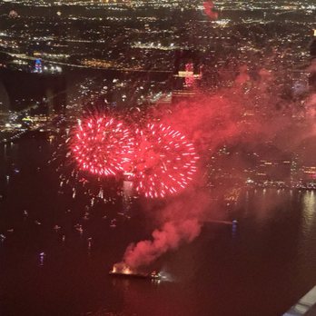 One World Observatory - You can actually see the entire explosive display of the fireworks. - Observatories Near Me - New York, New York One World Observatory - You can actually see the entire explosive display of the fireworks. - Observatories Near Me - New York, New York