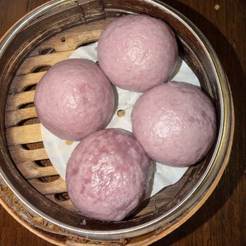 Serious Dumpling 正经生煎 - Ube Chocolate Buns (4)(巧克力紫薯包) - Chinese Near Me - San Jose, California Serious Dumpling 正经生煎 - Ube Chocolate Buns (4)(巧克力紫薯包) - Chinese Near Me - San Jose, California
