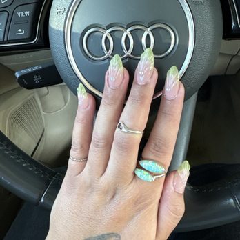 Blush Hour Nails & Spa - Seashell 3D nails on Gel-X - Nail Salons Near Me - San Diego, California Blush Hour Nails & Spa - Seashell 3D nails on Gel-X - Nail Salons Near Me - San Diego, California