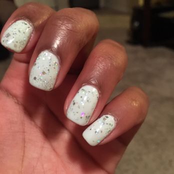 Classic Nail Spa - Kathy picked out the base and I asked if she can add the sparkle for the holidays. So happy with the result! - Nail Salons Near Me - Fairfax, Virginia Classic Nail Spa - Kathy picked out the base and I asked if she can add the sparkle for the holidays. So happy with the result! - Nail Salons Near Me - Fairfax, Virginia