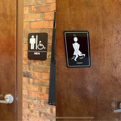 Jimmy John's - Restrooms... funny signs