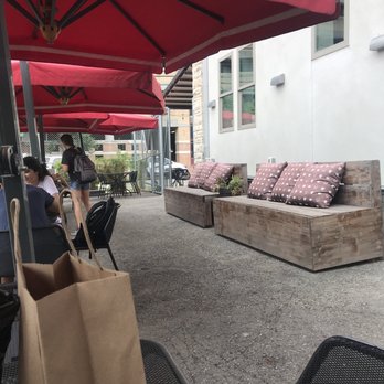 Lucky Lab Coffee - Fun patio! - Desserts Near Me - Austin, Texas
