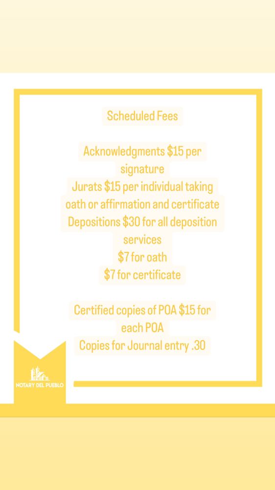 NOTARY DEL PUEBLO Request a Quote San Fernando, California