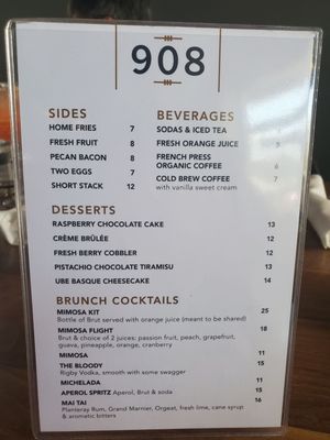 Menu photo 5 The 908 Long Beach, CA Menu photo 5 The 908 Long Beach, CA