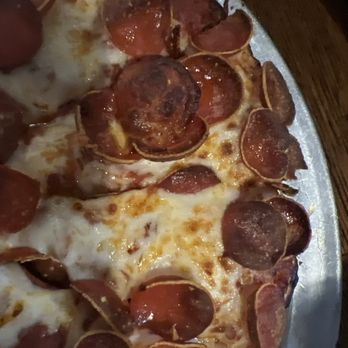 Mountain Mike's Pizza - Burnt pepperoni - Pizza Near Me - Reno, Nevada Mountain Mike's Pizza - Burnt pepperoni - Pizza Near Me - Reno, Nevada