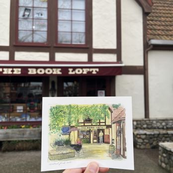 The Book Loft - Post card found near the register! - Bookstores Near Me - Solvang, California