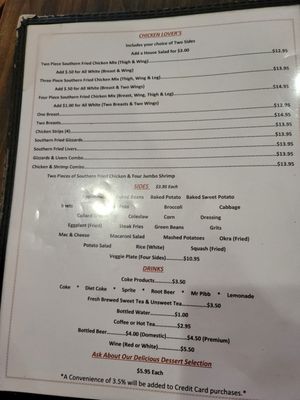 Menu photo 7 Southern Table Bunnell, FL