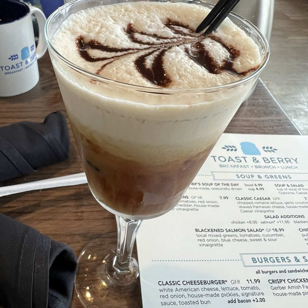 Toast & Berry - Cold brew mocha - Breakfast & Brunch Near Me - Montgomery, Ohio Toast & Berry - Cold brew mocha - Breakfast & Brunch Near Me - Montgomery, Ohio