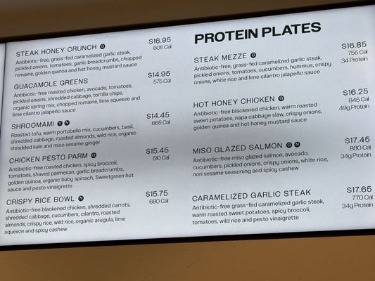 Menu photo 2 sweetgreen - Healthy Salads, Wraps, and Bowls San Diego, CA Menu photo 2 sweetgreen - Healthy Salads, Wraps, and Bowls San Diego, CA