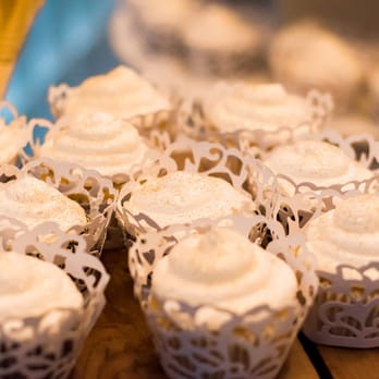 The Cupcake Cafe - a tray of cupcakes - Desserts Near Me
