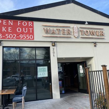 Water Tower Kitchen - Front of restaurant - New American Near Me - Campbell, California Water Tower Kitchen - Front of restaurant - New American Near Me - Campbell, California
