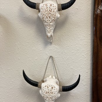 Harbor Teak - Carved resin bull skulls - Furniture Stores Near Me - University Place, Washington Harbor Teak - Carved resin bull skulls - Furniture Stores Near Me - University Place, Washington