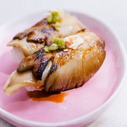 Youmiko Sushi Bar - Oyster Mushroom nigiri