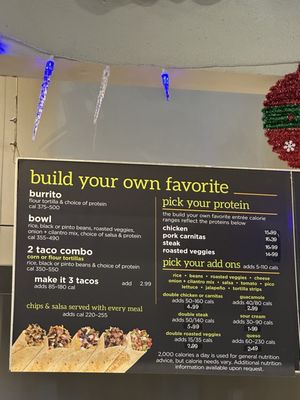 Menu photo 2 Baja Fresh Firebaugh, CA