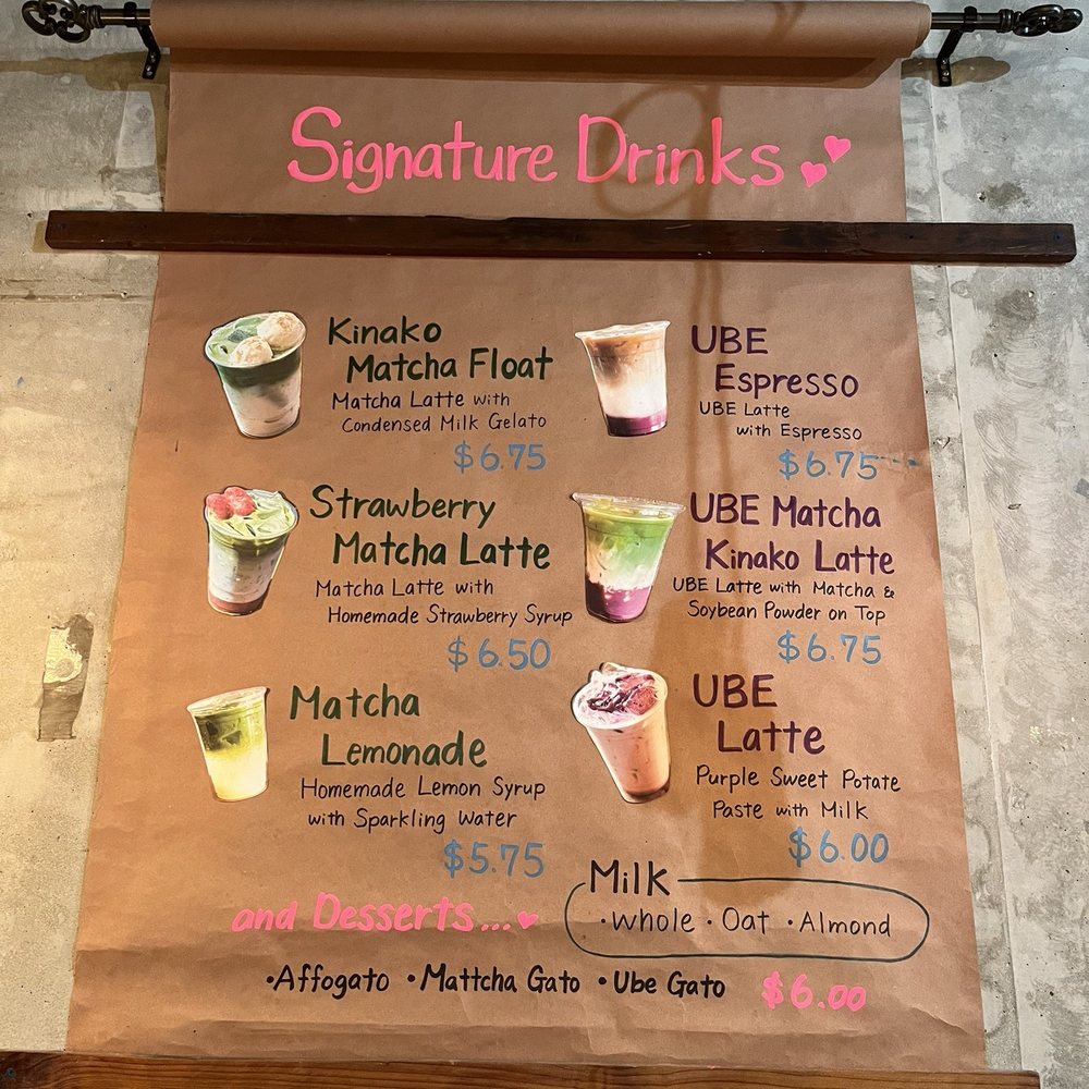 Signature Drink Menu Signature Drink Menu