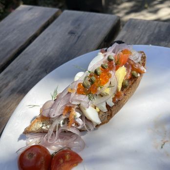 Sibling by Pushkin's - Deconstructed Lox Plate - New American Near Me - Sacramento, California Sibling by Pushkin's - Deconstructed Lox Plate - New American Near Me - Sacramento, California