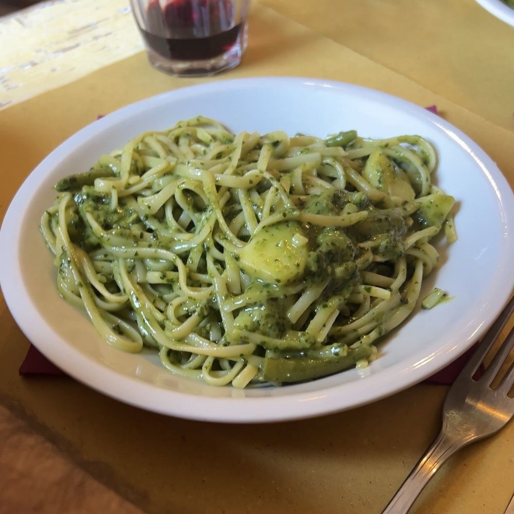 Cavour 21 - Pasta with Pesto - Trattorie Near Me - Genova, GE Cavour 21 - Pasta with Pesto - Trattorie Near Me - Genova, GE