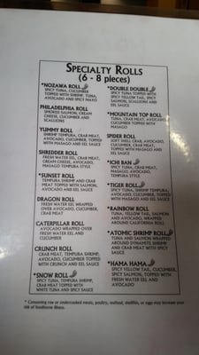 Nozawa Sushi & Teppanyaki by null