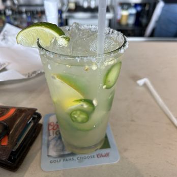Wooly's - Spicy margarita - Seafood Near Me - Pismo Beach, California