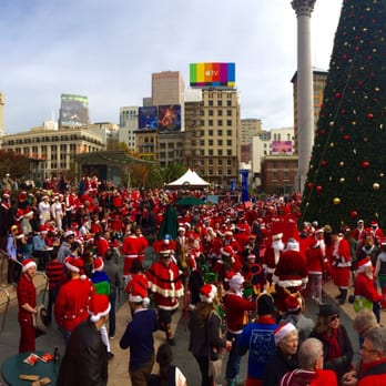 Macy's Christmas Tree - Holy SantaCon, Batman! - Local Flavor Near Me - San Francisco, California Macy's Christmas Tree - Holy SantaCon, Batman! - Local Flavor Near Me - San Francisco, California