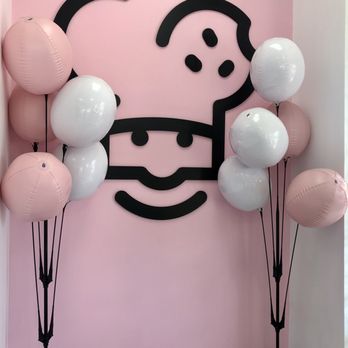 Crumbl - Goodyear - a pink and white balloon display - Bakeries Near Me - Goodyear, Arizona Crumbl - Goodyear - a pink and white balloon display - Bakeries Near Me - Goodyear, Arizona