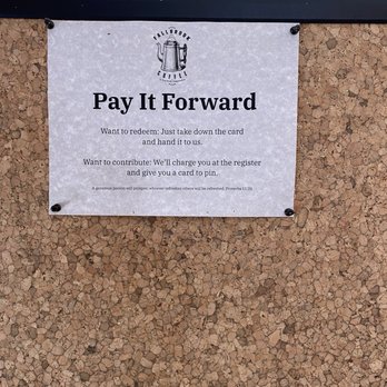 Fallbrook Coffee Co - Chance to help others. - New American Near Me - Fallbrook, California