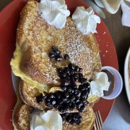 Maine blueberry pancakes